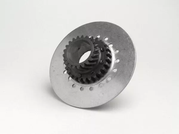 Kopplingspinjong -OEM KVALITET, Vespa typ 7 fjädrar för original primärhjul (spiralformade kuggar) 67/68 kuggar - 20 kuggar (användes ursprungligen i T5 125cc)