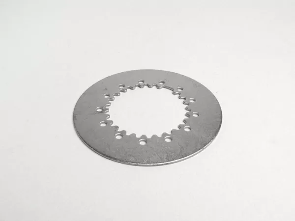 Disco de embrague de acero - CALIDAD OEM Vespa tipo 6 muelles (PX80, PX125, PX150)