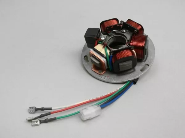 Ignition -PIAGGIO stator- Vespa PX EFL (without battery 1984-2011), PX EFL Elestart (with battery 1998-2011), Cosa - 5 wire