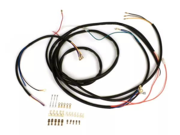 Kabelbaum Conversion (ohne Lichtschalter) -BGM PRO, Vespa AC Umrüstung auf Elektronische Zündung- Vespa Smallframe V50, 50N, PV125, ET3, Vespa Largeframe Sprint, Rally, TS, GT, GTR, GL, Super, GS160, SS180, VNA, VNB, VBA, VBB
