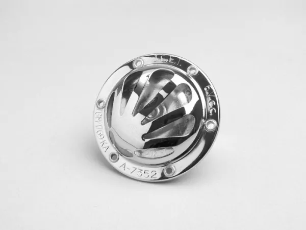 Bocina -BACHEL 6V DC- Vespa GS150 / GS3, GS160 / GS4 (VSB1T), SS180 (VSC1T), VBB1T, VBA1T, VLA1T - Cromo