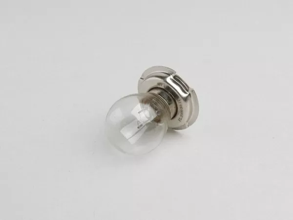 Bohlam -P26s- 6V 15W - Putih - cocok untuk misalnya lampu depan Vespa V50, Ciao, Lambretta J50, LUI 50