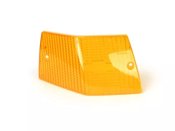 Indicator lens -SIEM- Vespa PX80, PX125, PX150, PX200, T5 125cc rear lhs - amber