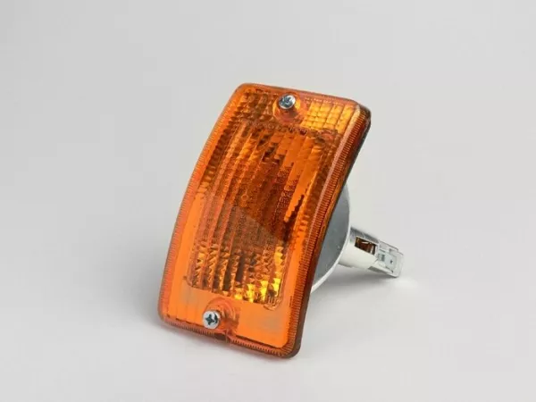 Indicator -PIAGGIO- Vespa PK50 XL, PK125 XL front lhs - amber