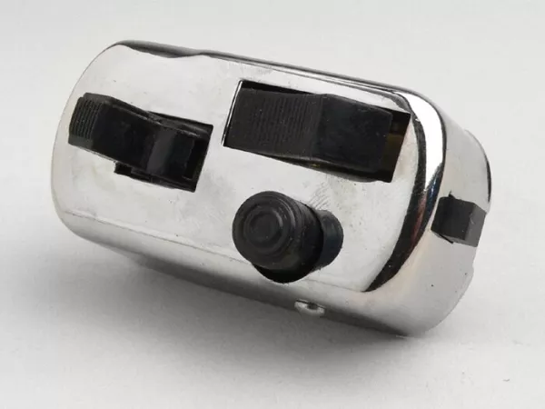 Light switch -OEM QUALITY- Vespa V90, SS90 (Italian models), VNB2T-VNB6T, Super, GT125 (VNL2T), GTR125 (VNL2T), Nuova 125, PV125, VBB2T, Sprint150 (VLB1T), SS180 (VSC1T) (models without battery), Rally180 (VSD1T)
