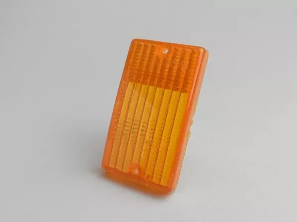 Indicator lens -PIAGGIO- Vespa PK50 S, PK80 S, PK125 S rear lhs - amber