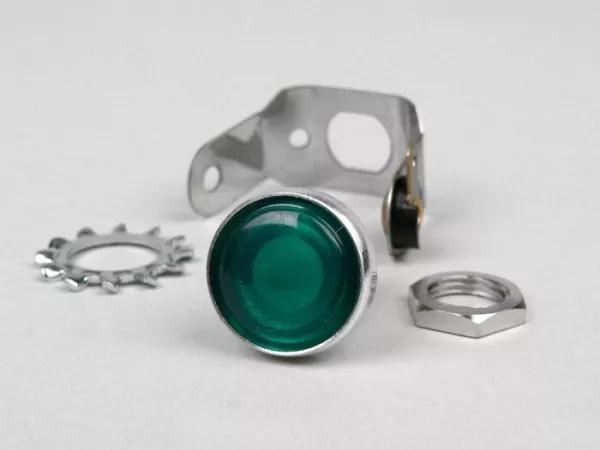 Warning light -VESPA- Vespa Rally180 (VSD1T), Vespa Rally200 (VSE1T), TS125 (VNL3T), GTR125 (VNL2T), Sprint Veloce - green