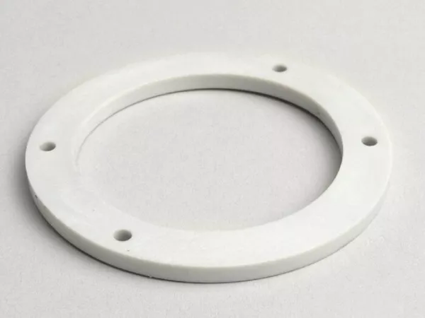 Horn gasket -OEM QUALITY, Ø=54x74x4mm- Vespa VNA, VNB, VL1, VB1T, VBA, VBB, GS150 / GS3, GS160 / GS4 (VSB1T) - grey