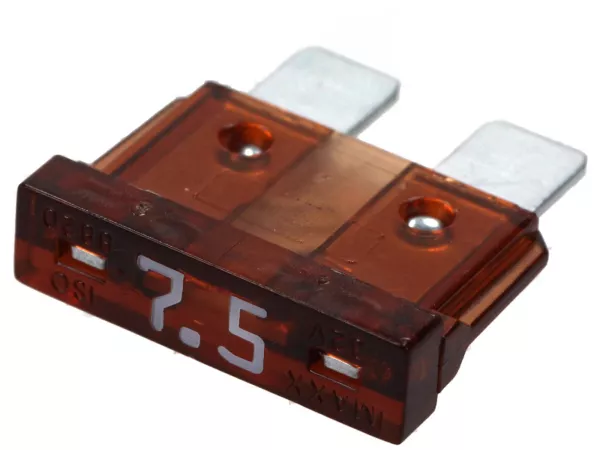 Zekering - Platte zekering (type ATO, MIDI, FK2, TF) -7,5A - bruin