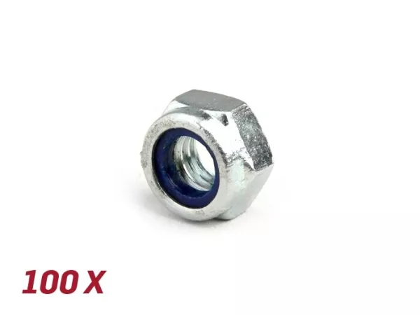 Tuerca autoblocante -DIN 985- M6 - 100 piezas