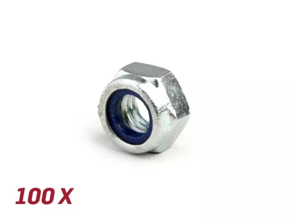 Self-locking nut -DIN 985- M7 - 100 pcs