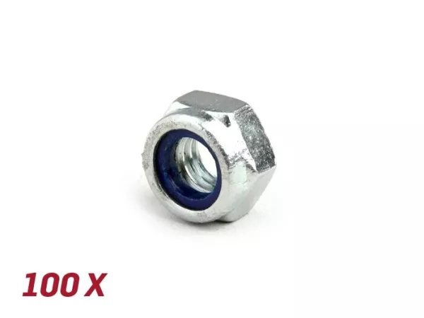 Tuerca autoblocante -DIN 985- M8 - 100 piezas