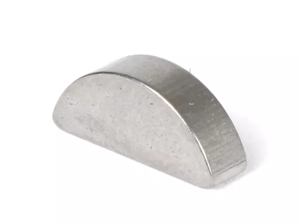 Woodruff key -DIN6888- 4 x 6,5 (used for crankshaft/clutch side Vespa PX, Rally180 (VSD1T), Rally200 (VSE1T), Sprint, crankshaft/flywheel side Lambretta LI, LIS, SX, TV, DL, GP, Piaggio 250-300cc 4-stroke)