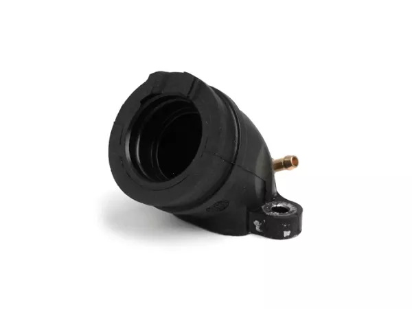 Intake manifold -PIAGGIO 125cc 4T 2V AC (1st generation/pre Leader) - Piaggio Sfera, Liberty, Aprilia Habana, Mojito, Vespa ET4, Italjet Torpedo, Benelli Adiva - 1 vacuum connection