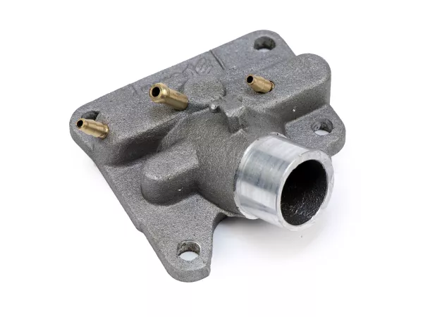 Intake manifold -POLINI metal- Morini 50cc (type AH) - CS=23mm - Benelli 491, Pepe, Derbi Vamos, Suzuki Address50, AP50, Malaguti Crosser, Atala Hacker, Skeggia, Byte, Italjet Formula50, Torpedo, Velocifero, Rex RS 250, Kreidler RMC-E