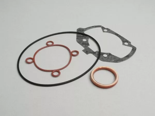 Jeu joints de cylindre -AIRSAL 70cc- Peugeot 50cc LC (cylindre horizontal) - JETFORCE50 C-TECH, SPEEDFIGHT3 50 LC, LUDIX 50 LC BLASTER