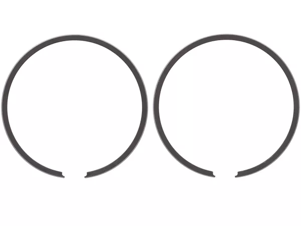 Jeu segments de piston -AIRSAL T6 Racing- Minarelli 70cc (cylindre vertical) - Ø=47.6mm - BOOSTER, BUMP50, BWS50, SLIDER50, SPY, SR50 (-1994), STUNT, ZUMA50, AMICO