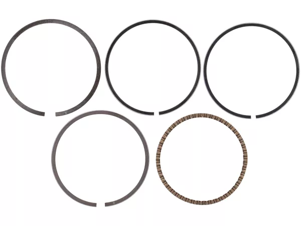 Jeu segments de piston -AIRSAL 65cc aluminium- Sym 50cc AC (type Mio)