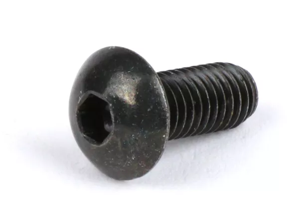 Sekrup kepala soket segi enam M5 x 12 -ISO7380-1- hitam - digunakan untuk knalpot pelindung panas