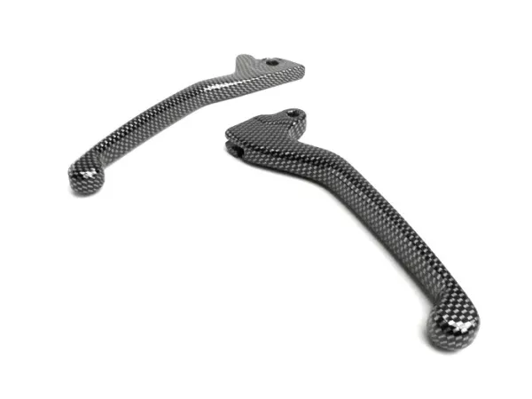 Set di leve freno -QUALITÀ OEM- Classic Gilera Runner DT (sistema frenante Grimeca) - Stile carbonio