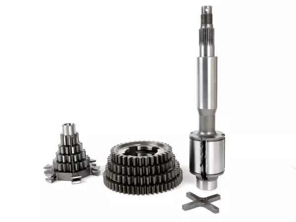 Gearbox -BENELLI Tipe Grantour Sport- Vespa PX125, PX150, PX200, T5 125cc, Cosa - 12/55, 13/40, 16/37, 19/35 gigi