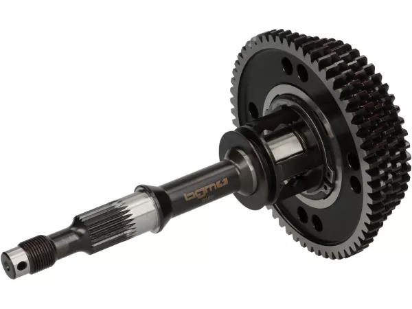Getriebe (Gangräder inkl. Hauptwelle) -BGM PRO- Vespa Smallframe,  4-Gang- 58, 54, 50, 46 Zähne, Vespa PK S, PK XL1, PK XL2, ETS, V50 (V5A1T ab Nr. 69444), Special (V5B3T ab Nr. 94315), Elestart (V5B4T ab Nr. 1514), PV125 (VMA2T ab Nr. 150203), ET3 (VMB1T