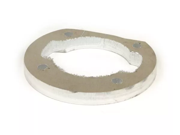 Cylinder base spacer -BGM ORIGINAL for Polini Evolution reed valve 133cc, Parmakit SP09/W-Force, Quattrini M1, Falc- Vespa V50, PV125, ET3, PK50, PK80, PK125 - 10,0mm
