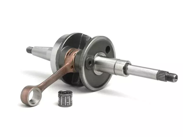 Crankshaft -TOP RACING Original- Peugeot horizontal (woodruff key for rotor) -TOP RACING Original-TECH, JETFORCE50 TSDI, SPEEDFIGHT3 50 AC/LC (2-TOP RACING Original-stroke)