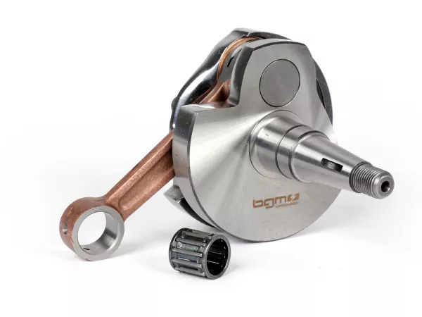 Krukas -BGM Pro Touring (roterende klep) 57mm slag, 105mm drijfstang- Vespa PX125, PX150