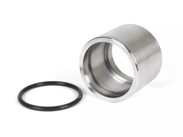 Exhaust flange with O-ring - BGM PRO - Ø=37mm, Vespa PX80, PX125, PX150, TS, Sprint, Sprint Veloce, GT, GTR, Super, GL, VNA, VNB, VBA, VBB - for welding on