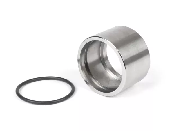 Flensa knalpot - BGM PRO - Ø = 45mm, Vespa PX200, Rally 200, Quattrini M232 / M244 - untuk pengelasan, termasuk cincin-O
