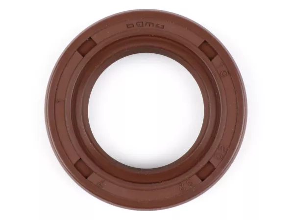 Oljetätning 20x32x7mm -BGM PRO FKM/Viton® (E10-resistent)- (används för vevaxelns generatorsida Vespa PK XL - drivsida Piaggio Leader 125-200 ccm, Piaggio Quasar 250-300 ccm)