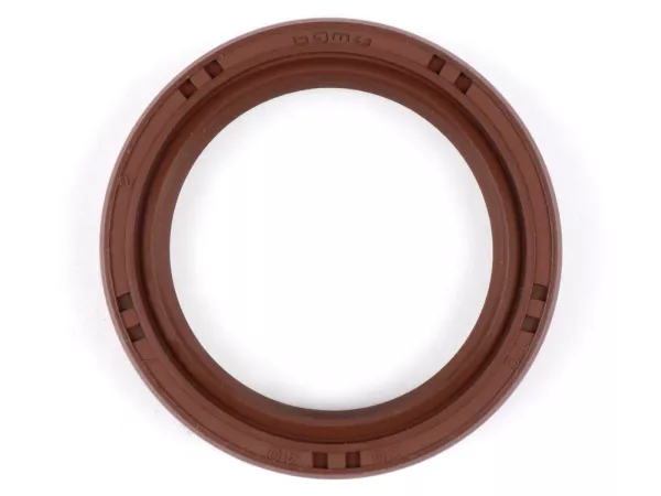 Joint spi 30x40x7mm -BGM PRO FKM/Viton® (résistant à E10)- (pour roue avant, roue arrière / tambour de frein arrière Vespa GS160 / GS4 (VSB1T), SS180 (VSC1T))