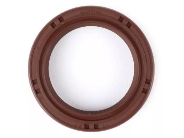 Oliekeerring -BGM PRO FKM/Viton® (E10 bestendig)- 27x37x7mm - (gebruikt voor achterwiel / achterrem trommel Vespa V50, V90, SS50, SS90, PV125, ET3, PK S, PK XL, PK XL2, ETS, GT125, GTR125, Sprint, TS, GL150, VBA, VBB, VNA, VNB, Rally180