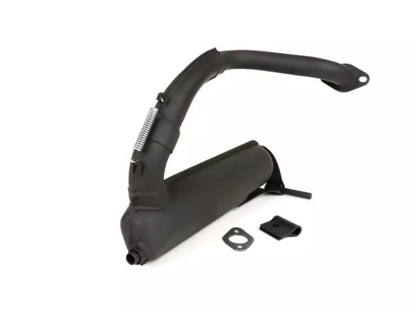 Uitlaat -BGM PRO Banana TOURING- Vespa V50 - Zwart