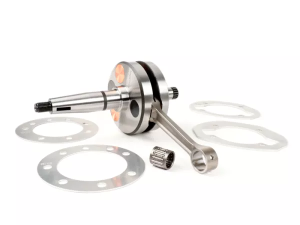 Krukas -BGM Pro HPC Competition 60mm slag, 110mm drijfstang- Lambretta DL/GP 125cc, 175cc, 200cc, 225cc, 250cc