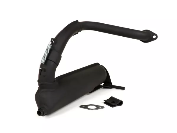 Exhaust-BGM PRO banana SPORT- Vespa PV125, ET3 125 - black