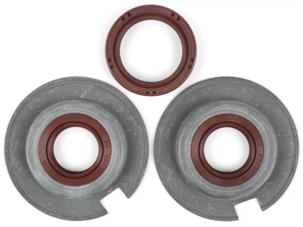 Juego de retenes -BGM PRO, FKM/Viton® (resistente a E10)- Vespa Largeframe VNA1, VNA2 (VNA2M -091392), VBA (VBA1M -313583)