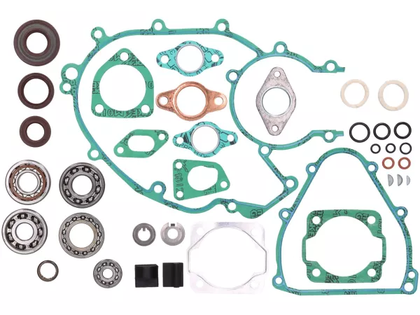 Motorrevisionssats -BGM PRO FKM/Viton® (E10-resistent)- Vespa Smallframe V50, V90, PV125, ET3 - NU204