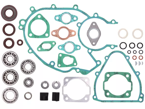 Motorrevisionssats -BGM PRO FKM/Viton® (E10-resistent)- Vespa Smallframe PK50 XL, PK50 XL2, PK50 HP