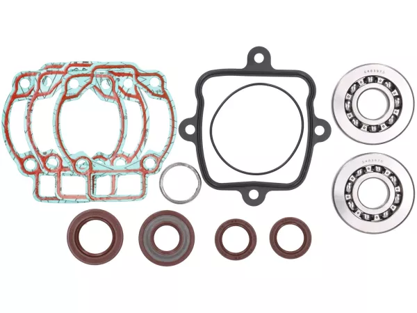 Motorrevisieset -BGM PRO FKM/Viton® (E10 bestendig)- Piaggio 125-180 ccm AC/LC 2-takt - Aprilia SR125, Gilera Runner FX/FXR 125-180, Italjet Dragster 125-180, Piaggio SKR125, SKR150, TPH125, Skipper125, Skipper150, Hexagon LX/LXT 125-180