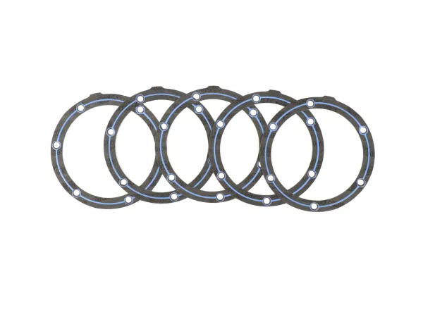 Pakking carter/ventilatorhuis (5x) -BGM PRO Silikon- Lambretta LI. LIS, SX, TV (serie 2-3), DL/GP 125-200