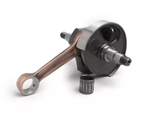 Albero motore -BGM ORIGINAL standard (valvola rotante), corsa 51mm, biella 97mm, cono Ø20mm- Albero di conversione per 125cc (PK50XL/XL2) e accensione elettronica 12V (V50, 50N, PV, ET3, PK50S, PK80S, PK125S)