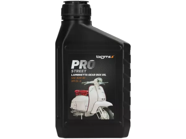 Getriebeöl (Made in Germany) -BGM PRO STREET- Lambretta SAE80, GL3 - 600ml