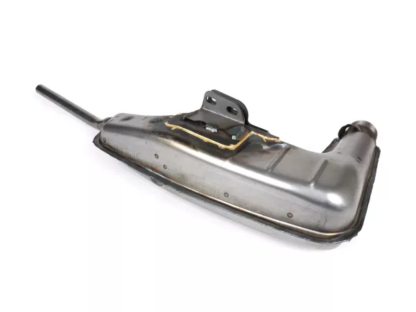 Corpo di scarico -BGM PRO Clubman V4.0- Lambretta serie 1-3 - non verniciato -LI 125, LI 150, LiS 125, LiS 150, TV 175, SX, TV, GT, GP 125, 150, 200