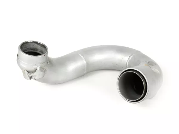 Manifold knalpot -BGM PRO Clubman V4.0- Lambretta Seri 1-3 - Silver - LI 125, LI 150, LiS 125, LiS 150, TV 175, SX, TV, GT, GP 125, 150, 200