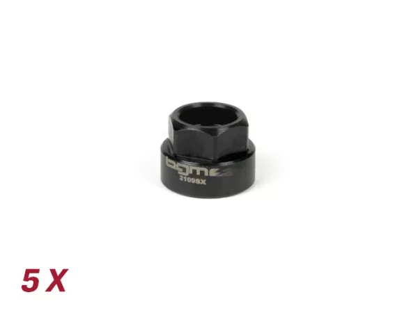Flywheel nut -BGM ORIGINAL- Lambretta LI (series 3, 1964-), LIS, SX, TV (series 3) - 5 pcs