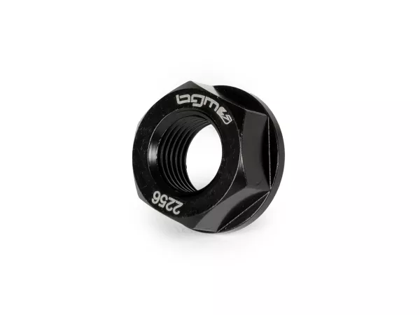 Flywheel nut M12 x 1.25 (high strength) collar -BGM PRO- Vespa PX, T5 125cc, Cosa, PK XL, PK125 ETS