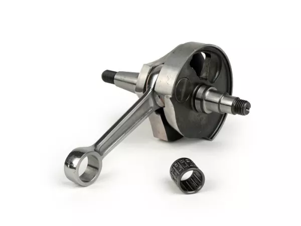 Poros engkol -BGM PRO Racing (katup putar), langkah 51mm, batang penghubung 97mm - Poros konversi Vespa PK50 XL/XL2 ke 125cc (kerucut Ø 20mm)