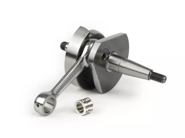 Crankshaft -BGM PRO Racing (rotary slider)- Vespa V50, PK50 S (Ø 19mm cone)